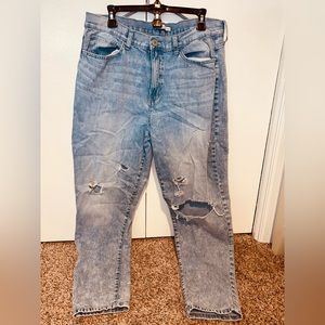 SO jeans, light wash, distressed size 15-16
